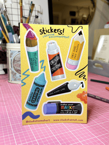 Creative Encouragement 🎨 Sticker Sheet